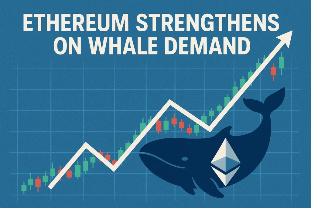Ethereum Strengthens on Whale Demand Price Rally & Resistance Ethereum strengthens on whale demand