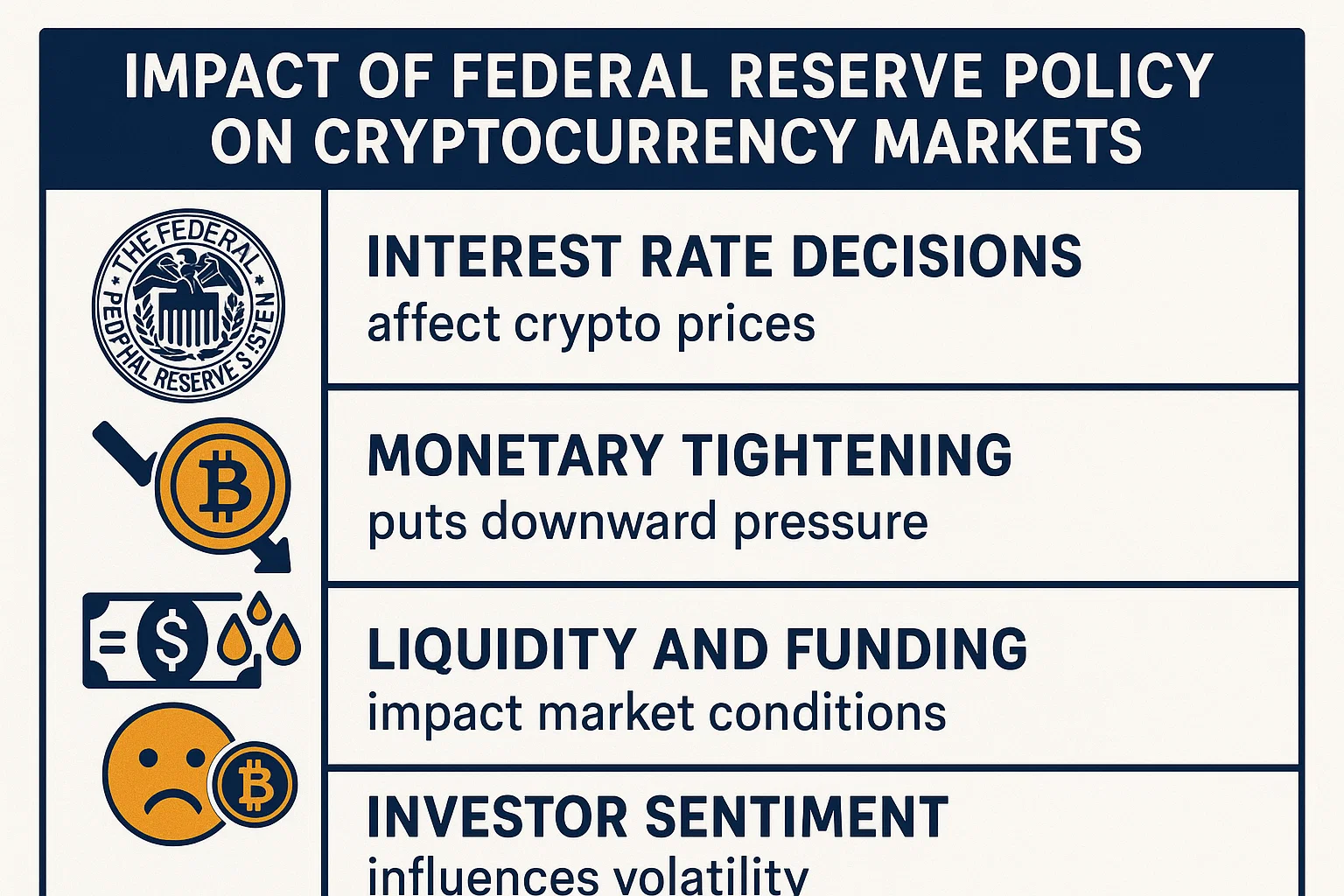 Impact of Federal Reserve Policy on Cryptocurrency Markets
