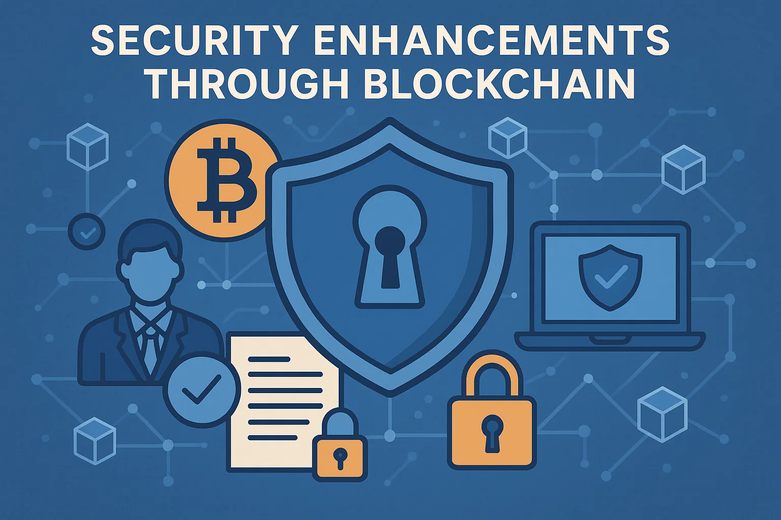 Security Enhancements Through Blockchain