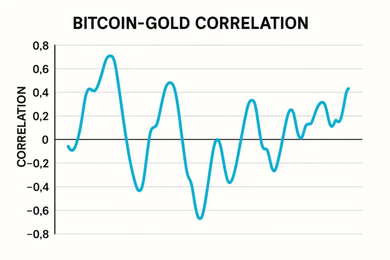 Bitcoin-Gold Correlation Rises as BTC Store of Value Bitcoin-Gold Correlation Rises
