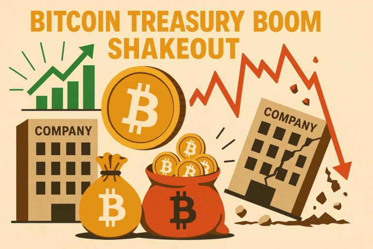 Bitcoin Treasury Boom Shakeout Guide Bitcoin Treasury Boom Shakeout Guide