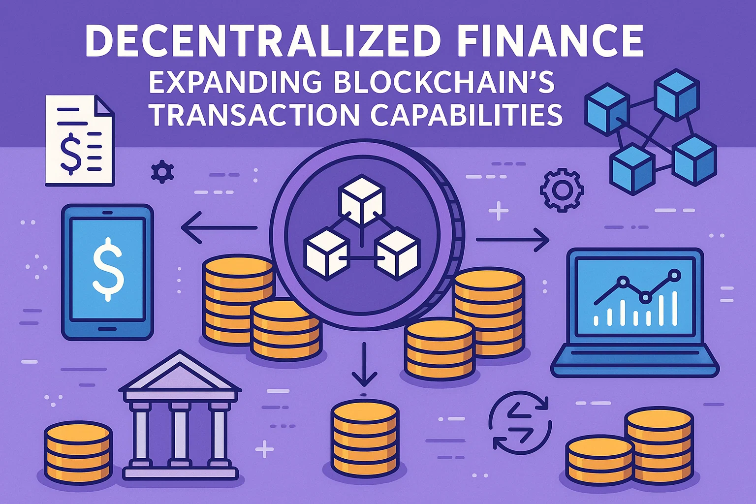 Decentralized Finance: Expanding Blockchain's Transaction Capabilities
