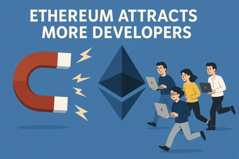 Ethereum Attracts More Developers Than Solana and Bitcoin Ethereum Attracts More Developers