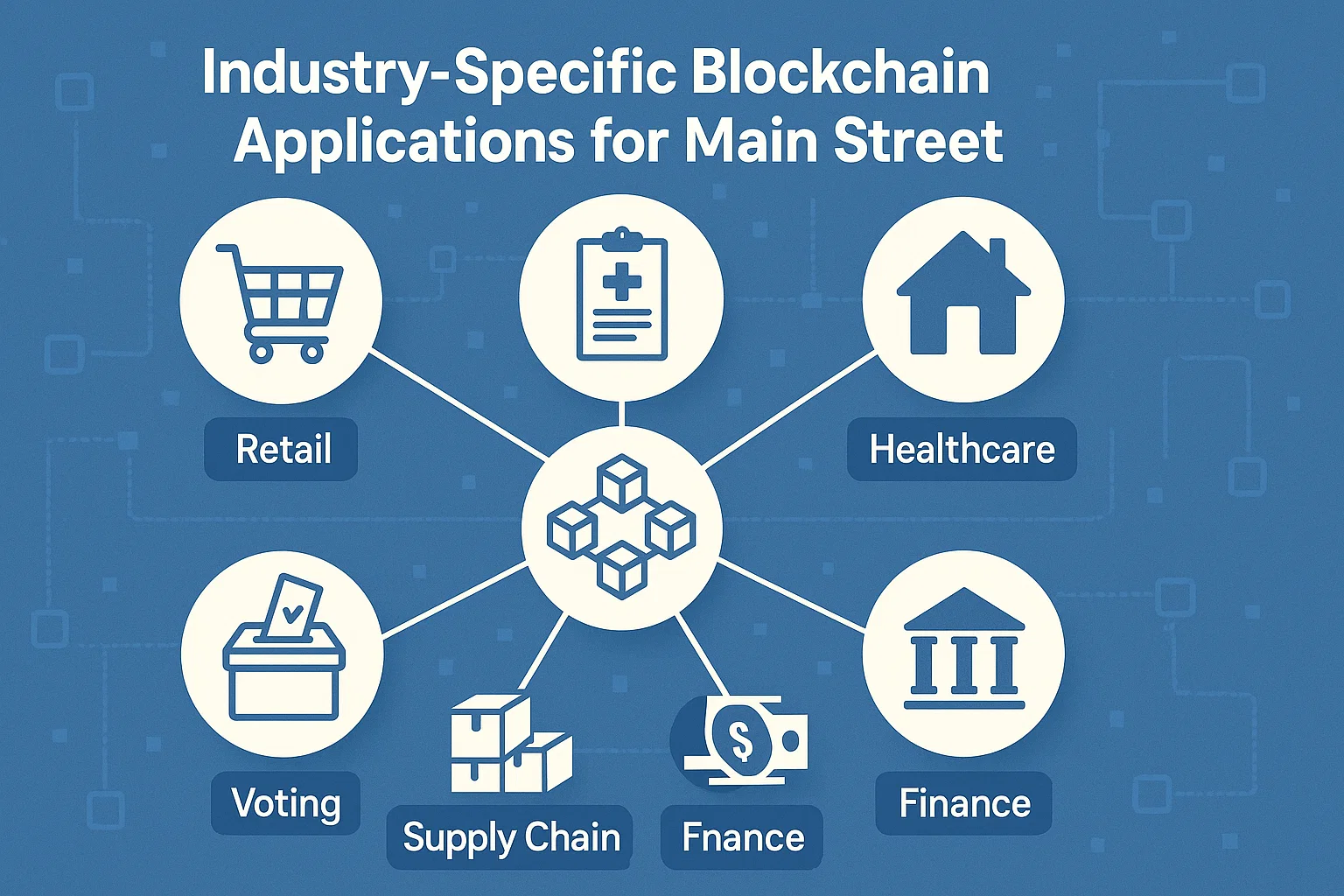Industry-Specific Blockchain Applications for Main Street