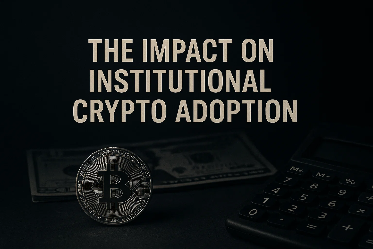 The Impact on Institutional Crypto Adoption