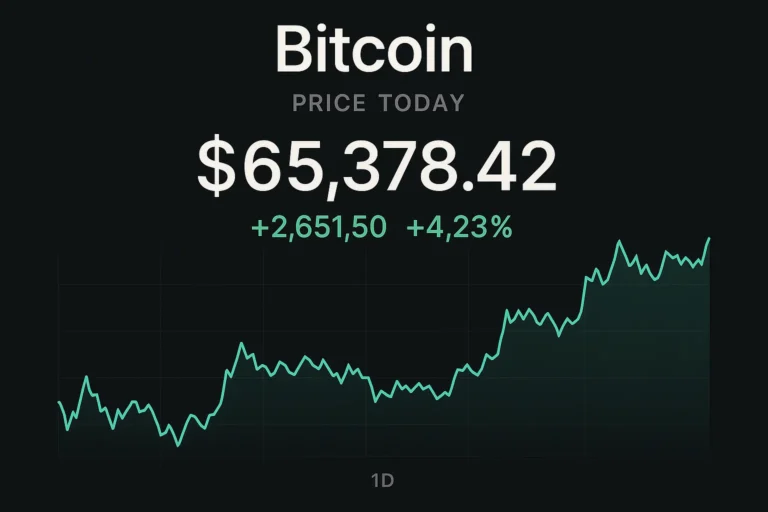 Bitcoin price today