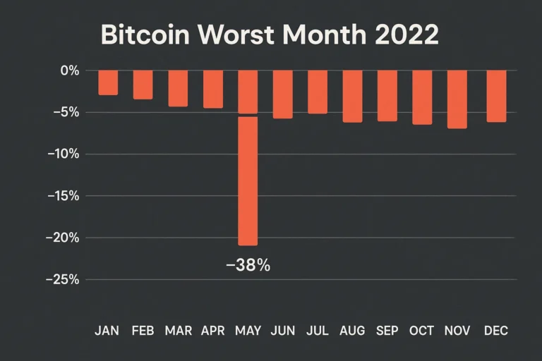 Bitcoin worst month 2022
