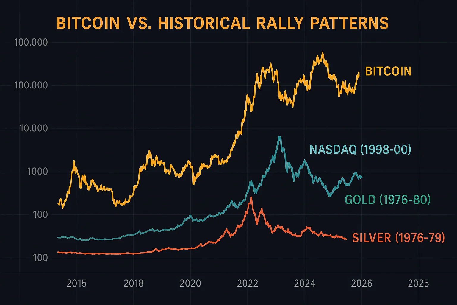 Comparing Bitcoin to Historical Rally Patterns