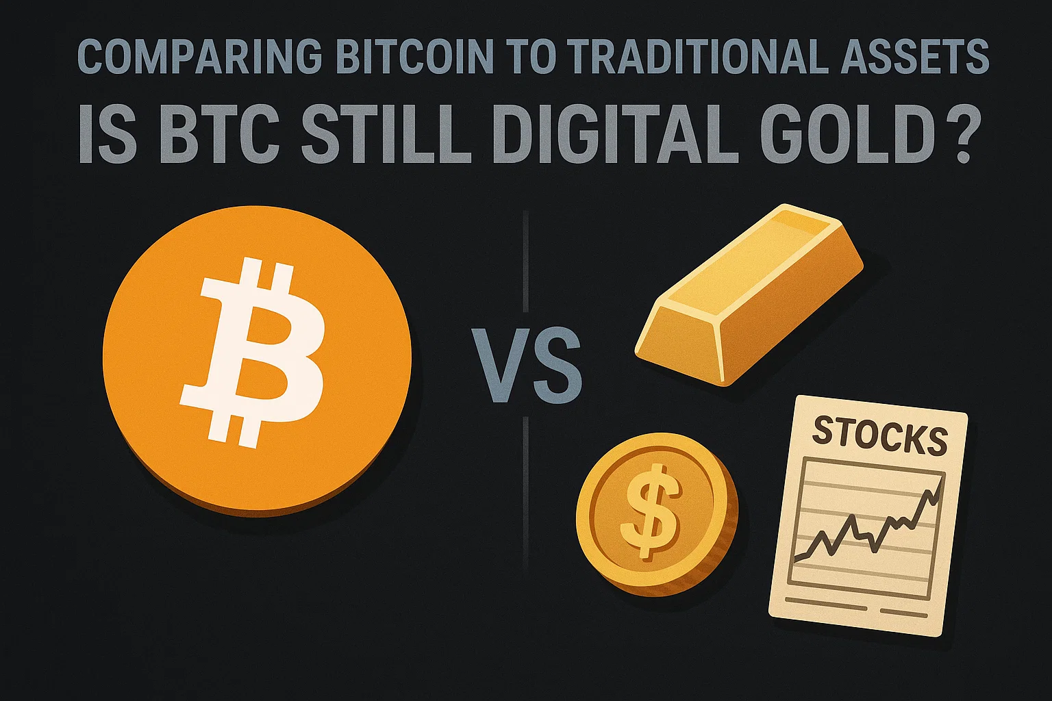 Comparing Bitcoin to Traditional Assets: Is BTC Still Digital Gold?