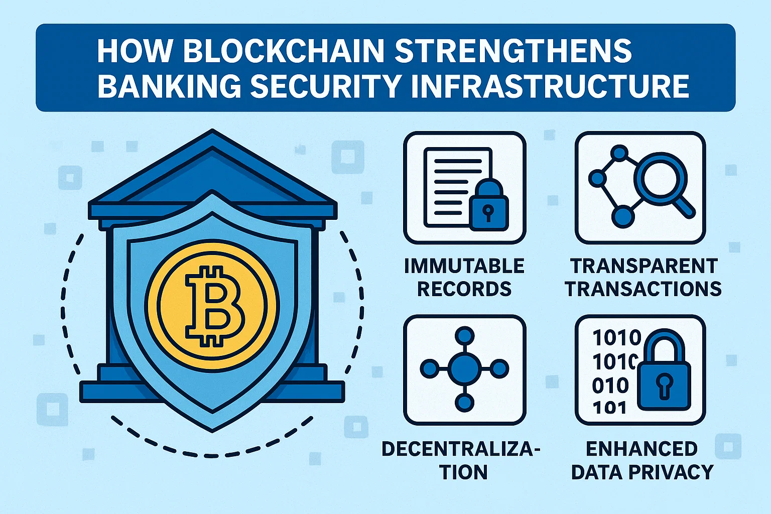 How Blockchain Strengthens Banking Security Infrastructure