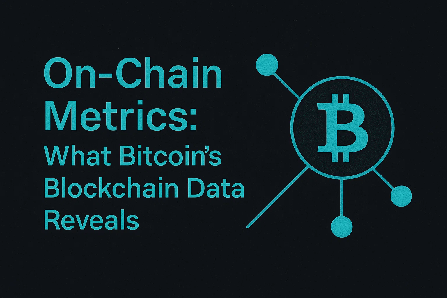 On-Chain Metrics: What Bitcoin's Blockchain Data Reveals