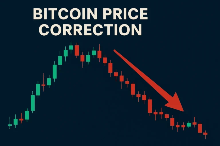 Bitcoin price correction