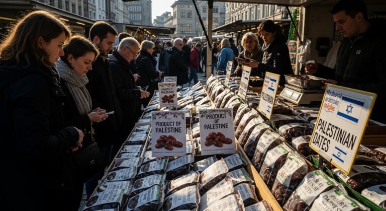 Israeli dates allegedly being sold in European market under different labels Israeli dates allegedly being sold in European market under different labels raise concerns about transparency, food labeling laws, and consumer trust.