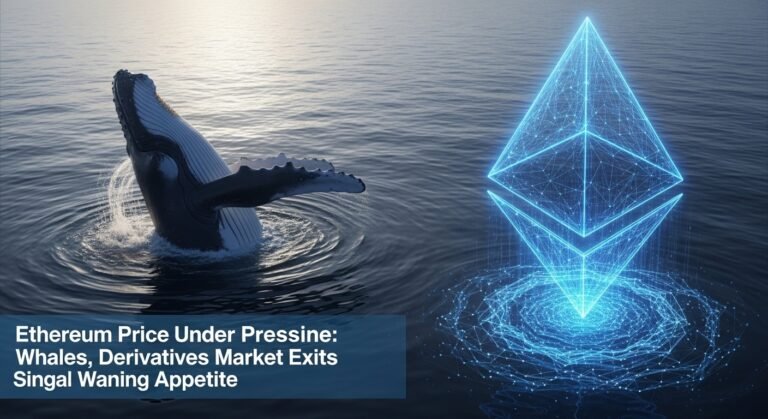 Ethereum Price Under Pressure: Whales, Derivatives Market Exits Signal Waning Appetite Ethereum price